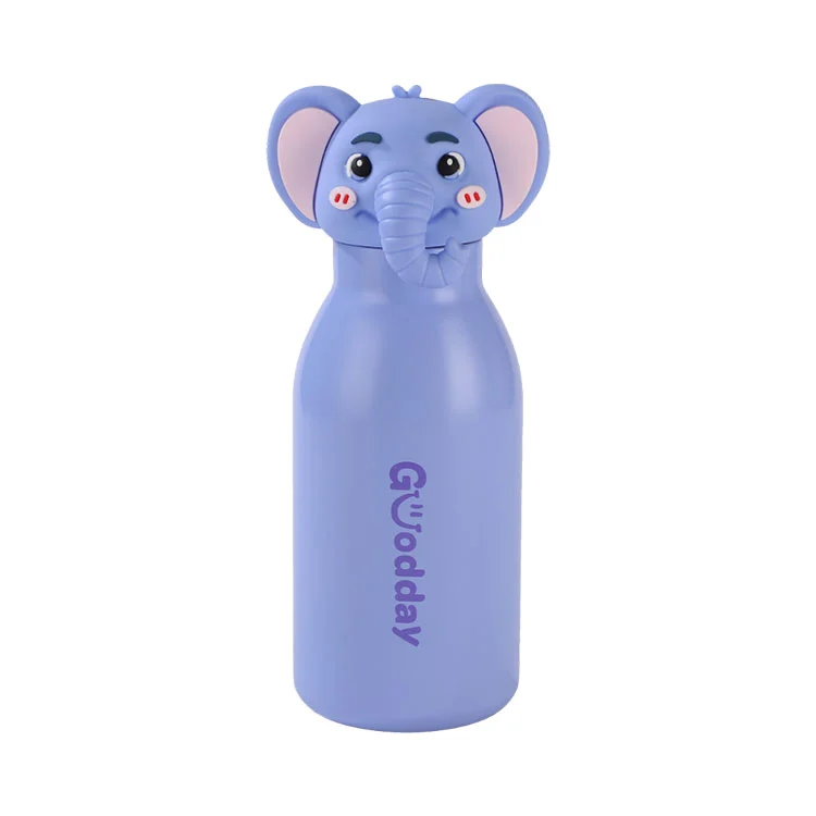 Dětský nerezový pohár na vodu Cartoon Head 450 ml